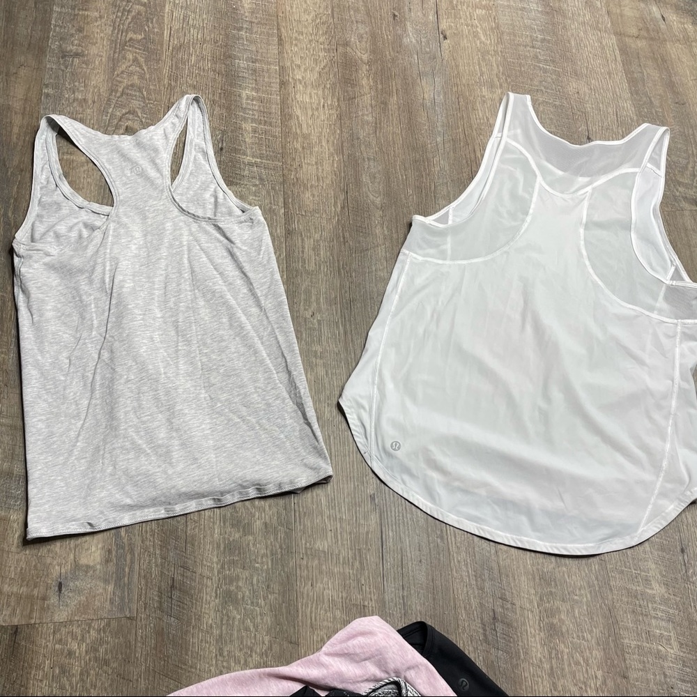 lululemon Bundle of 8 Tank Tops Size 6 / 8 - Picture 8 of 9